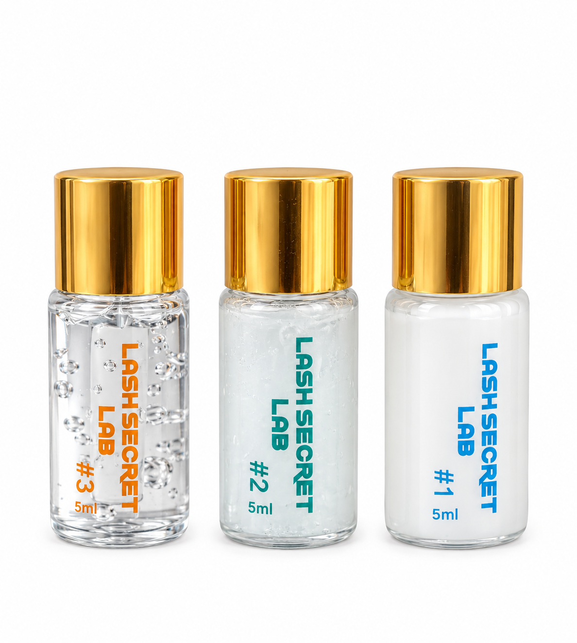 مواد لیفت شیشه ای لش سکرت Lash Secret