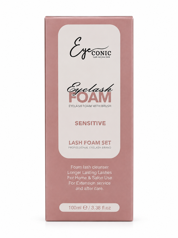 فوم شستوشو آی کانیک +براش مخصوص EYECONIC