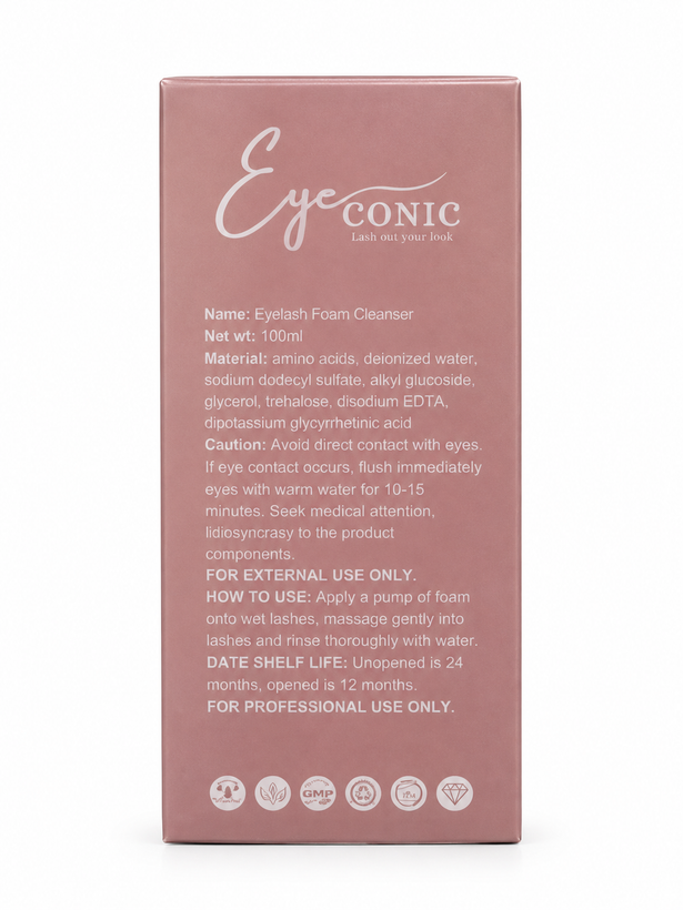 فوم شستوشو آی کانیک +براش مخصوص EYECONIC