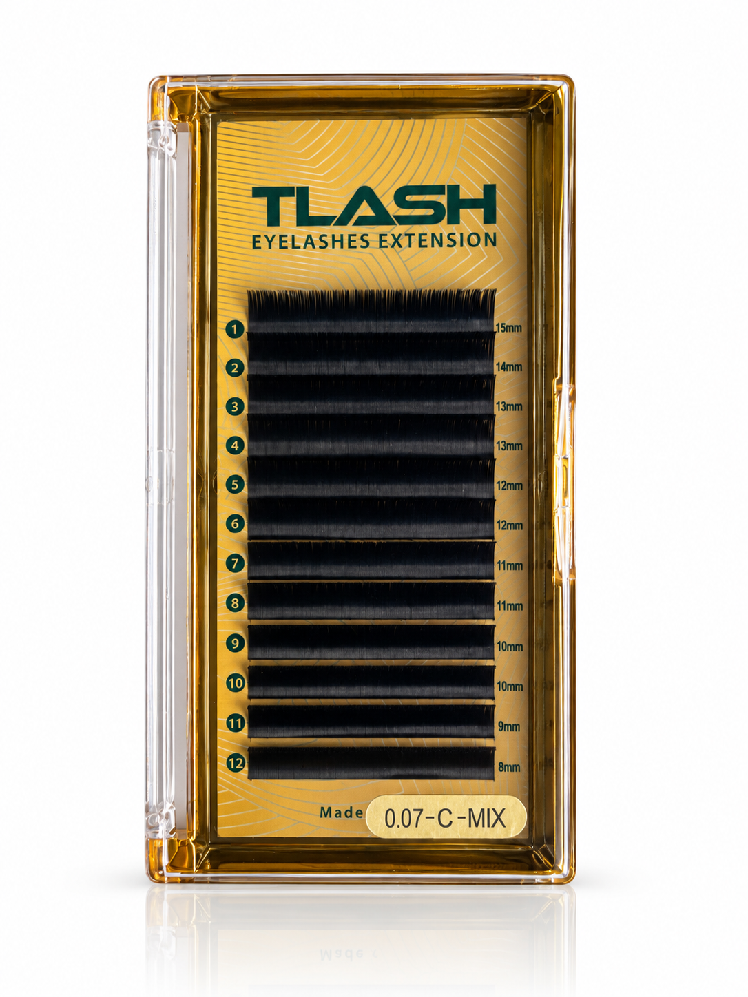 پالت تی لش طلایی TLASH