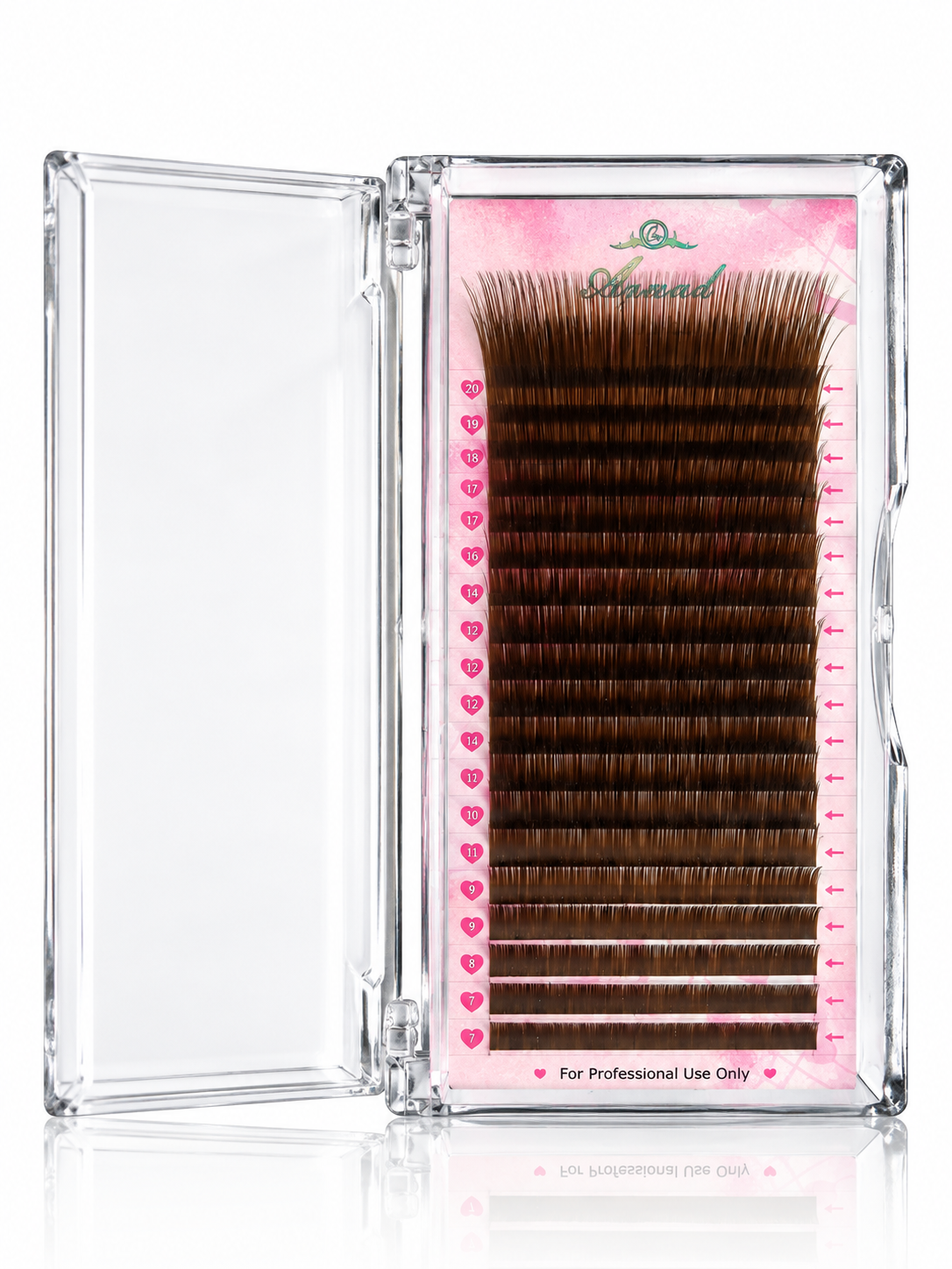 پالت قهوه ای متوسط (medium brown) آگوود Aguud