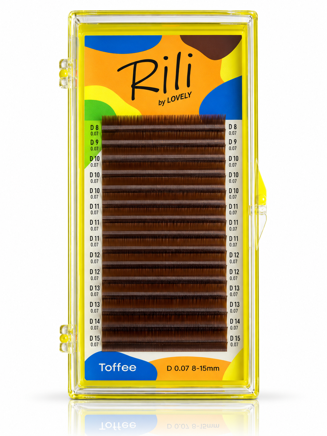 پالت قهوه ای ریلی مدل تافی (TOFFEE) RILI