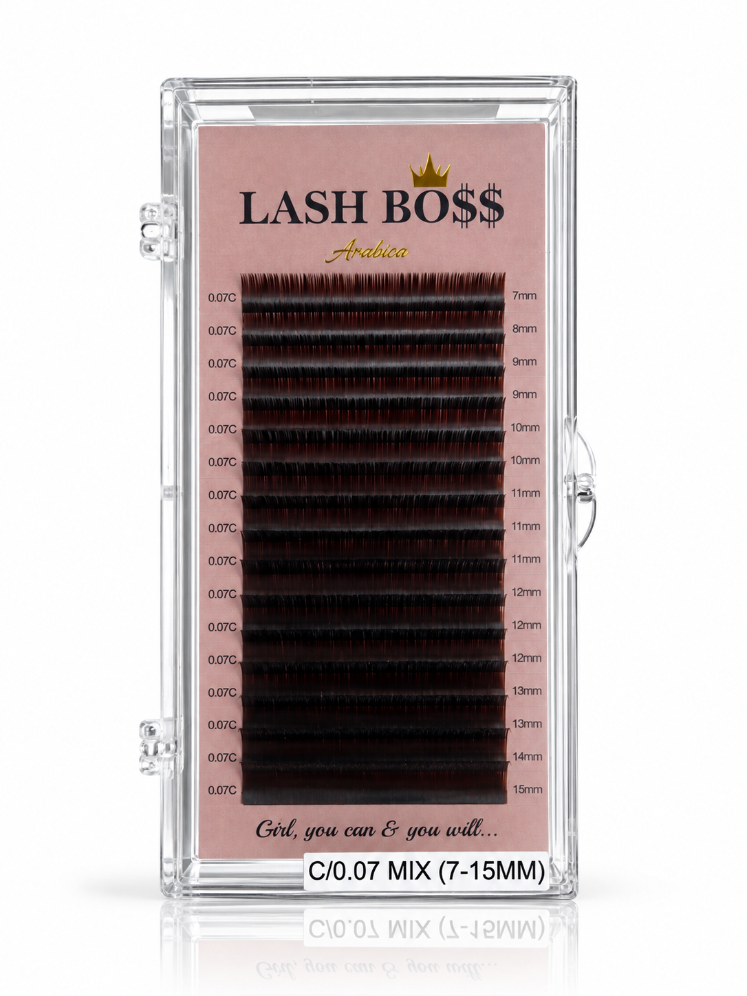 پالت قهوه ای لش باس LASH BOSS