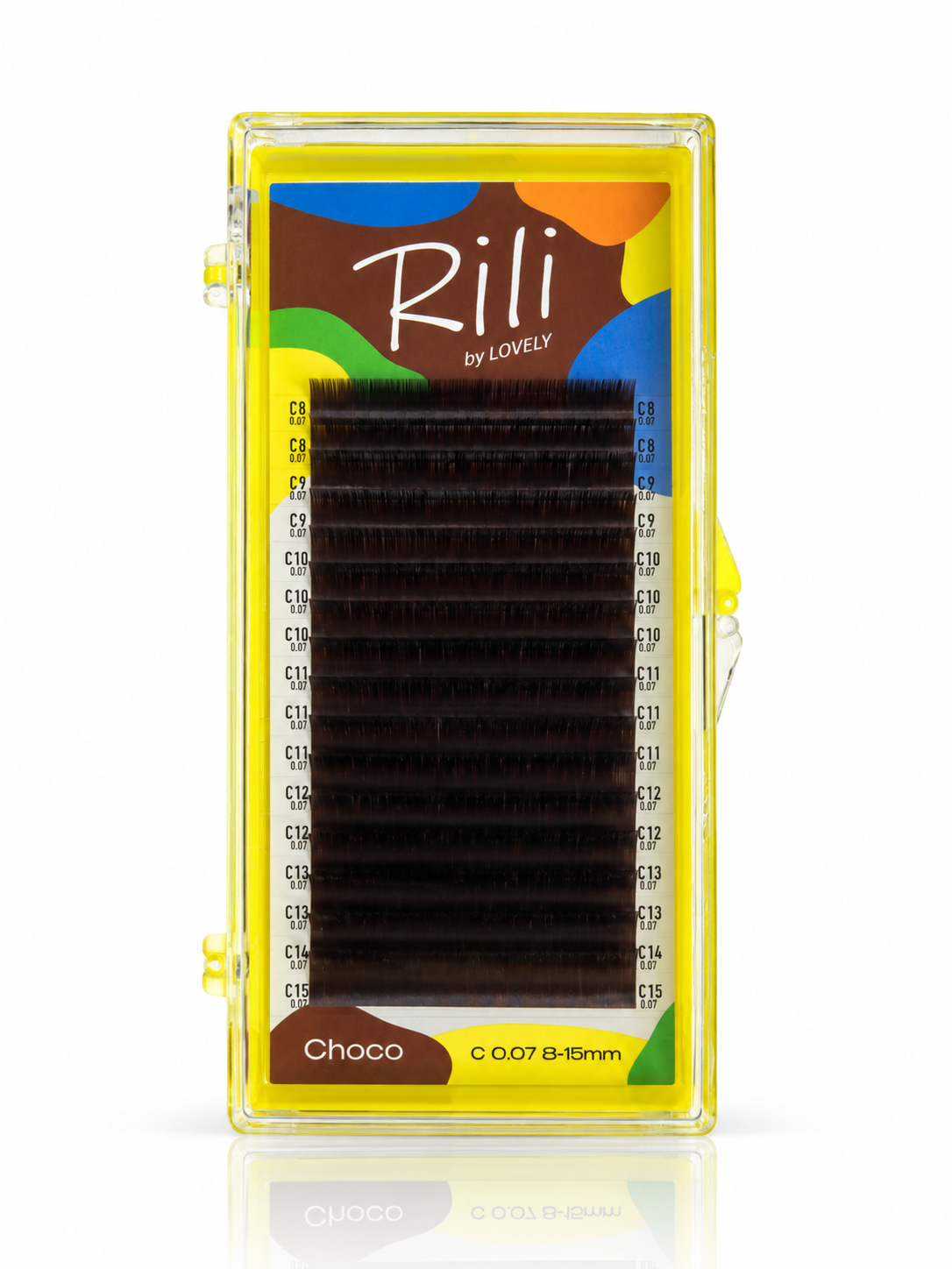 پالت قهوه ای ریلی شکلاتی (CHOCO) RILI